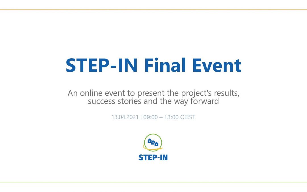 STEP-IN Final Event on 13 April 2021