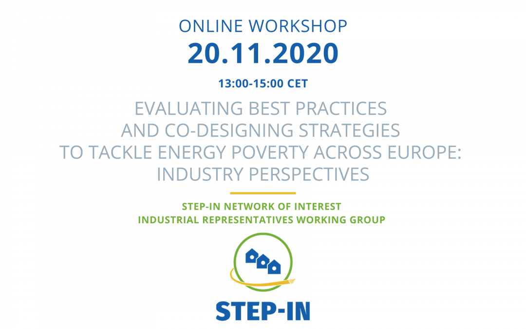 STEP-IN Network of Interest Industrial Working Group Workshop