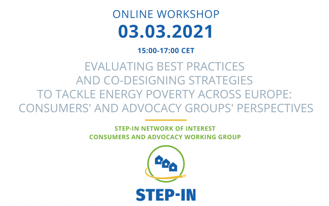 STEP-IN Network of Interest Consumer and Advocacy Groups Workshop