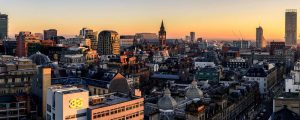 view of Manchester, UK